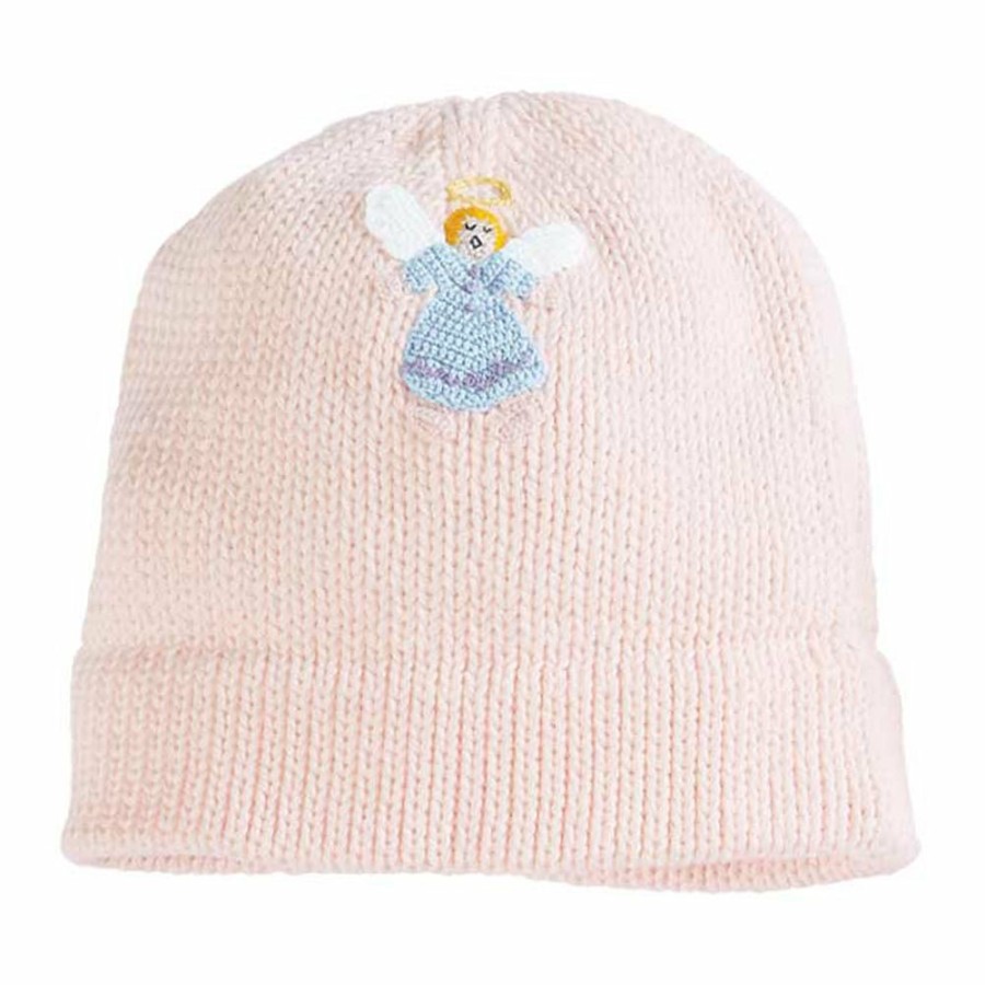 ACCESSORIES Ethnic Fashion | Pink Angel Applique Hat