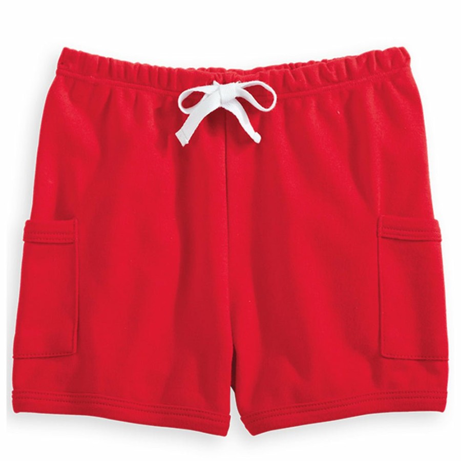 BOYS Cottonwel | Boy'S Pima Play Short - Red