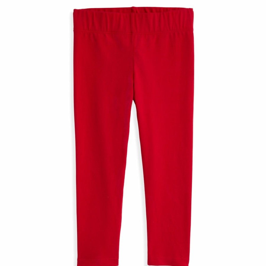 GIRLS Misbordados | Jersey Leggings - Red