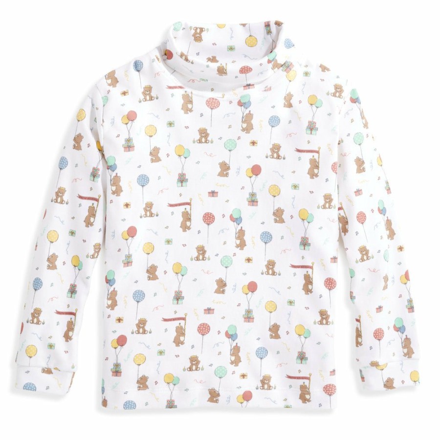 BABY GIRLS Cottonwel | Printed Pima Turtleneck