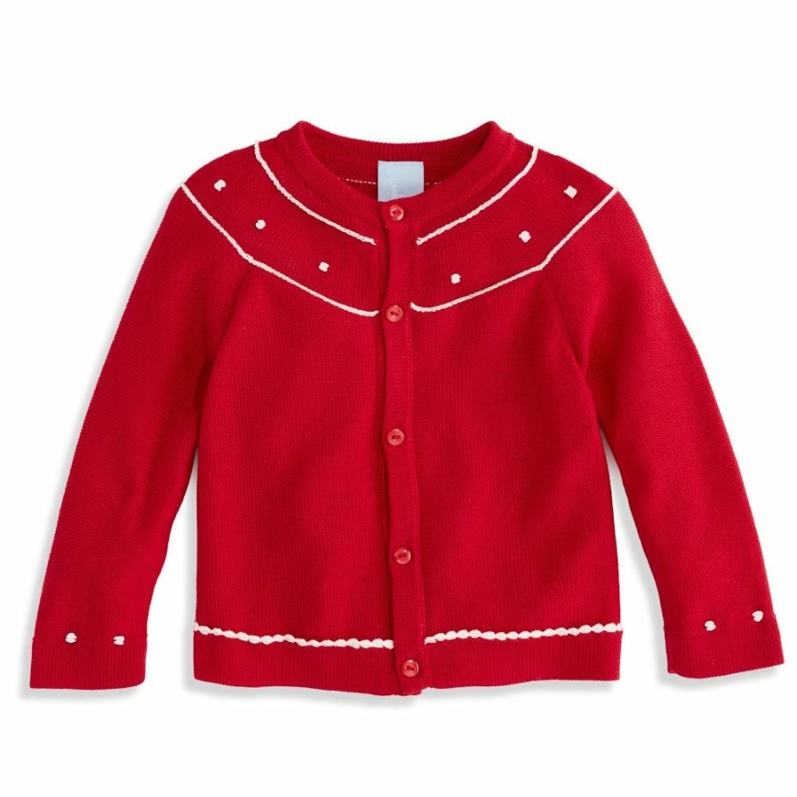 GIRLS Ethnic Fashion | Mercerized Pima Heirloom Cardigan