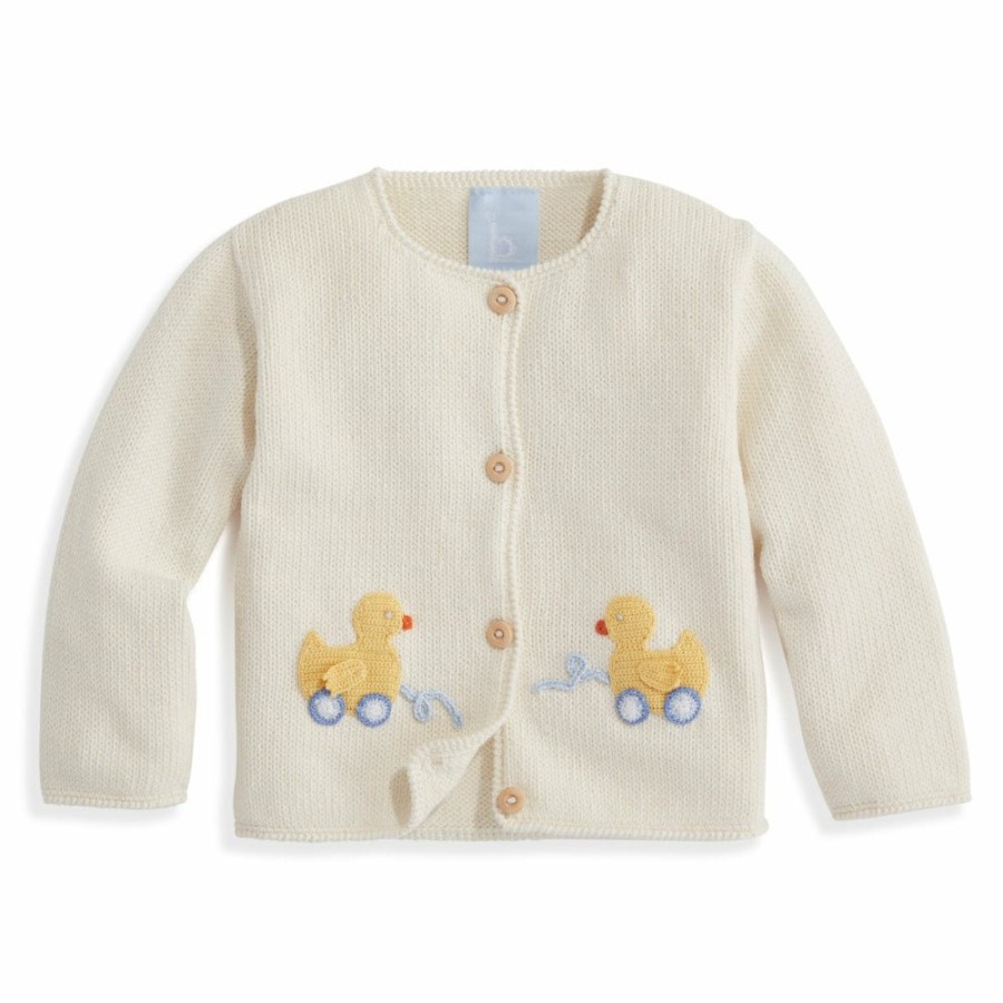 GIRLS Ethnic Fashion | Applique Duckie Cardigan