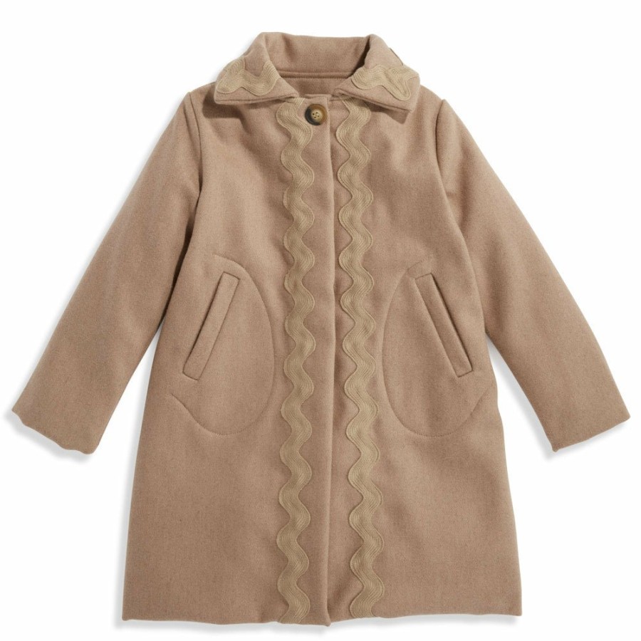 GIRLS Misbordados | Wool Wilshire Coat