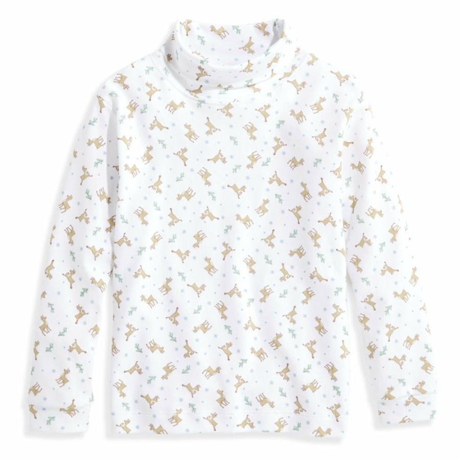 BABY GIRLS Cottonwel | Printed Pima Turtleneck