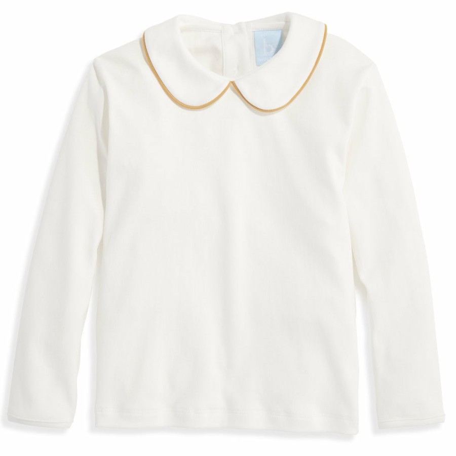 BOYS Cottonwel | Long Sleeve Pima Peter Pan Tee