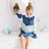 BABY GIRLS Cottonwel | Long Sleeve Pima Scallop Collar Tee