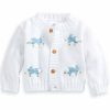 BABY BOYS Ethnic Fashion | Applique Bunny Cardigan