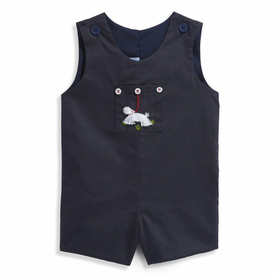 BOYS Misbordados | Embroidered Sheepdog Romper