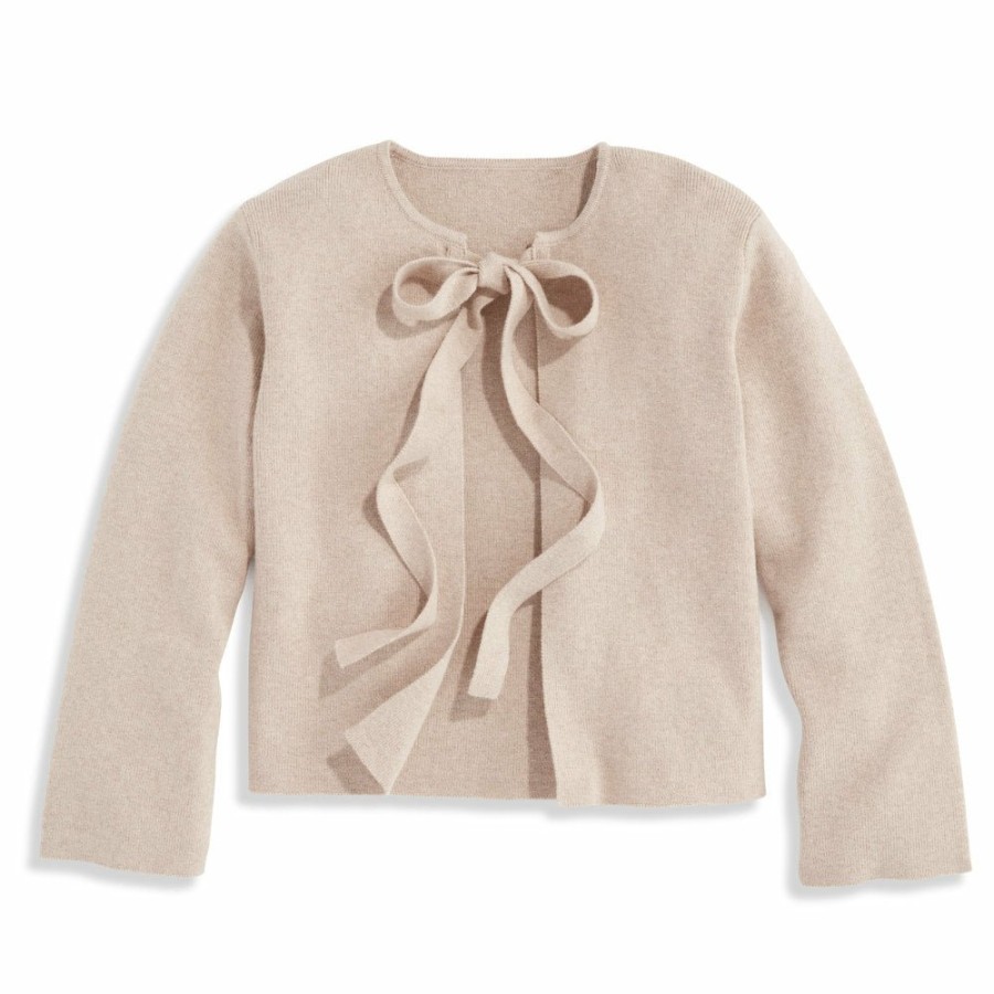 GIRLS Fashion R-Evolution International Limited | Cashmere Blend Tie Front Cardigan