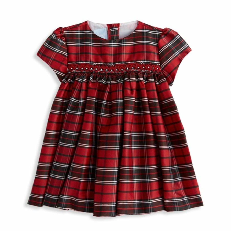 GIRLS Misbordados | Opal Taffeta Smocked Dress