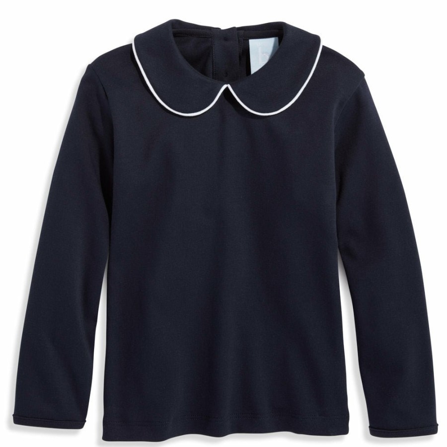 GIRLS Cottonwel | Long Sleeve Pima Peter Pan Tee