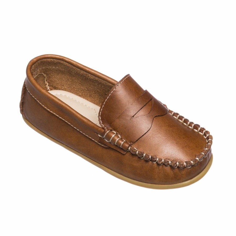 ACCESSORIES Elephantito | Natural Leather Alex Driving Moccasin