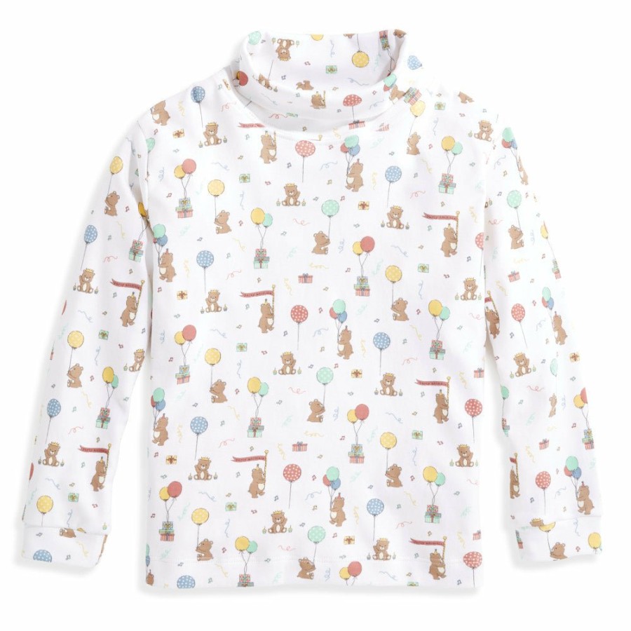 BABY BOYS Cottonwel | Printed Pima Turtleneck