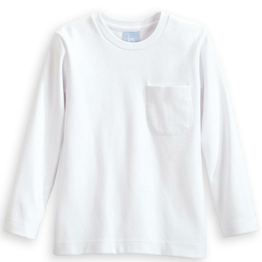 BOYS Cottonwel | Long Sleeve Pima Mac Tee With Pocket