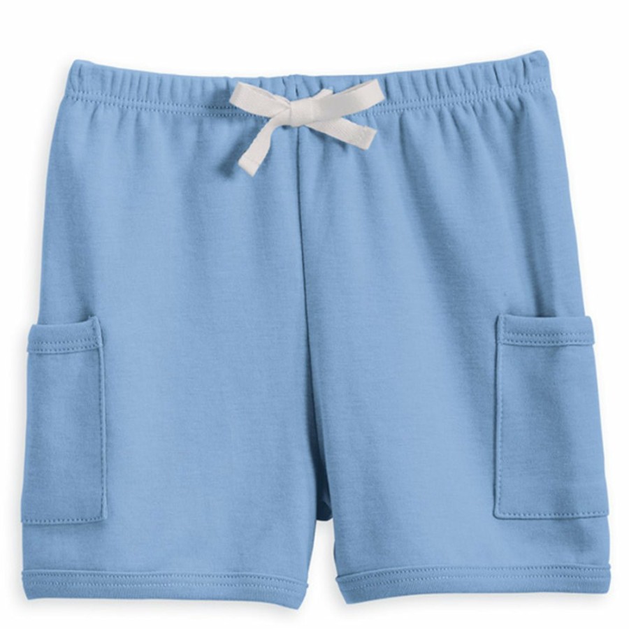 BOYS Cottonwel | Boy'S Pima Play Short -- Denim Blue