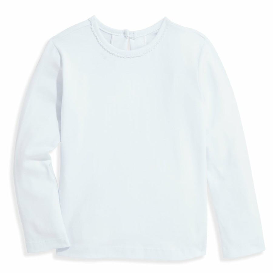 GIRLS Cottonwel | Long Sleeve Girl'S Pima Everyday Tee