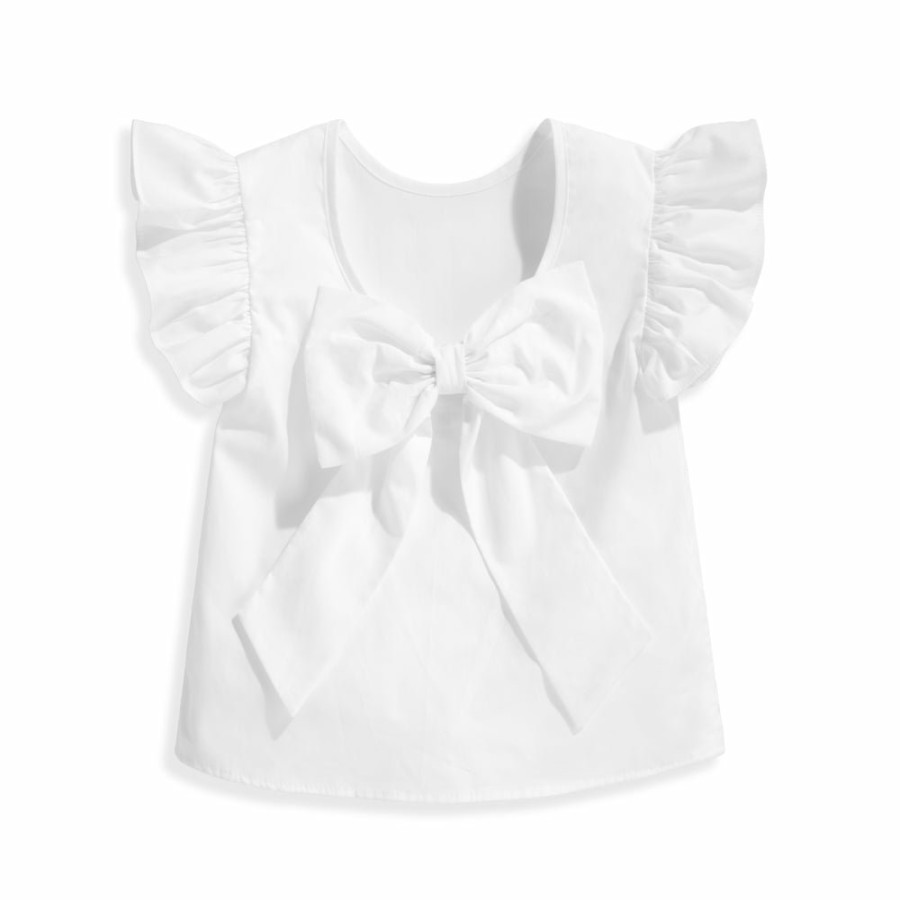 GIRLS Misbordados | Back Bow Blouse