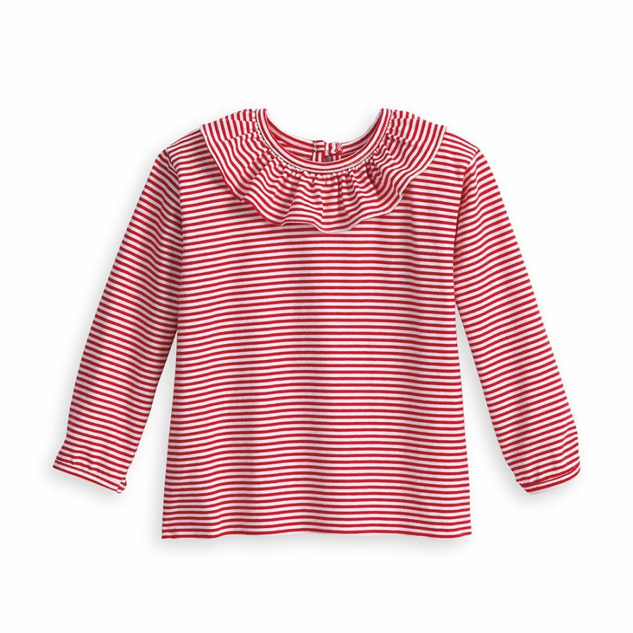 GIRLS Misbordados | Ruffled Jersey Blouse