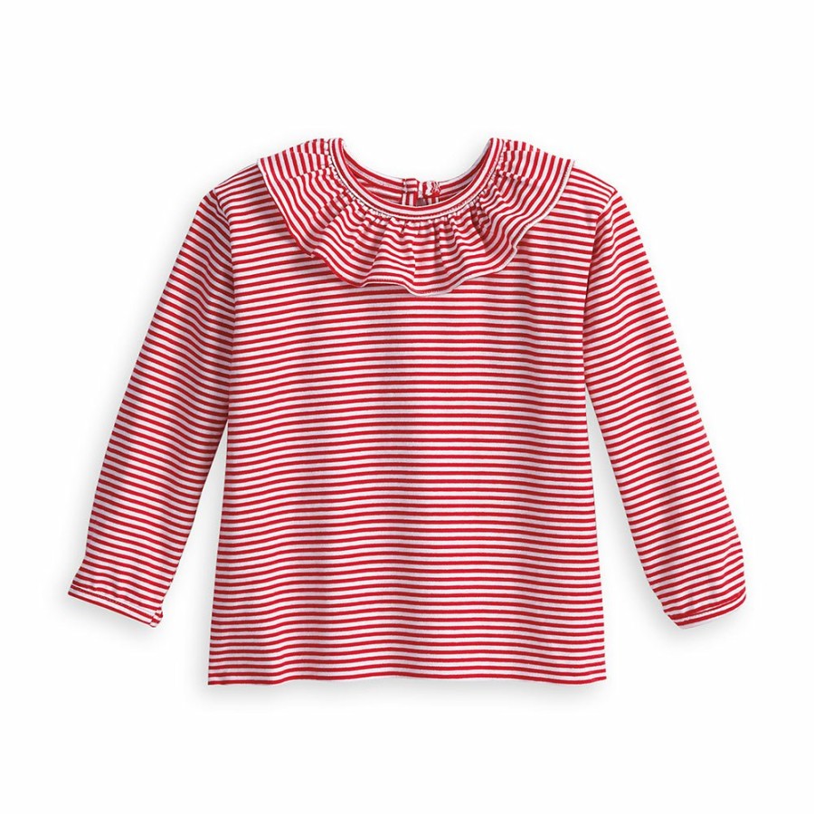 BABY GIRLS Misbordados | Ruffled Jersey Blouse