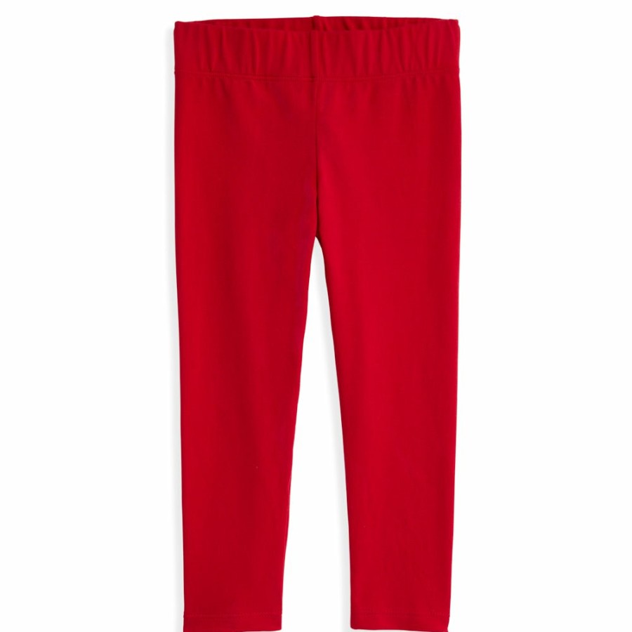 GIRLS Misbordados | Jersey Leggings - Red