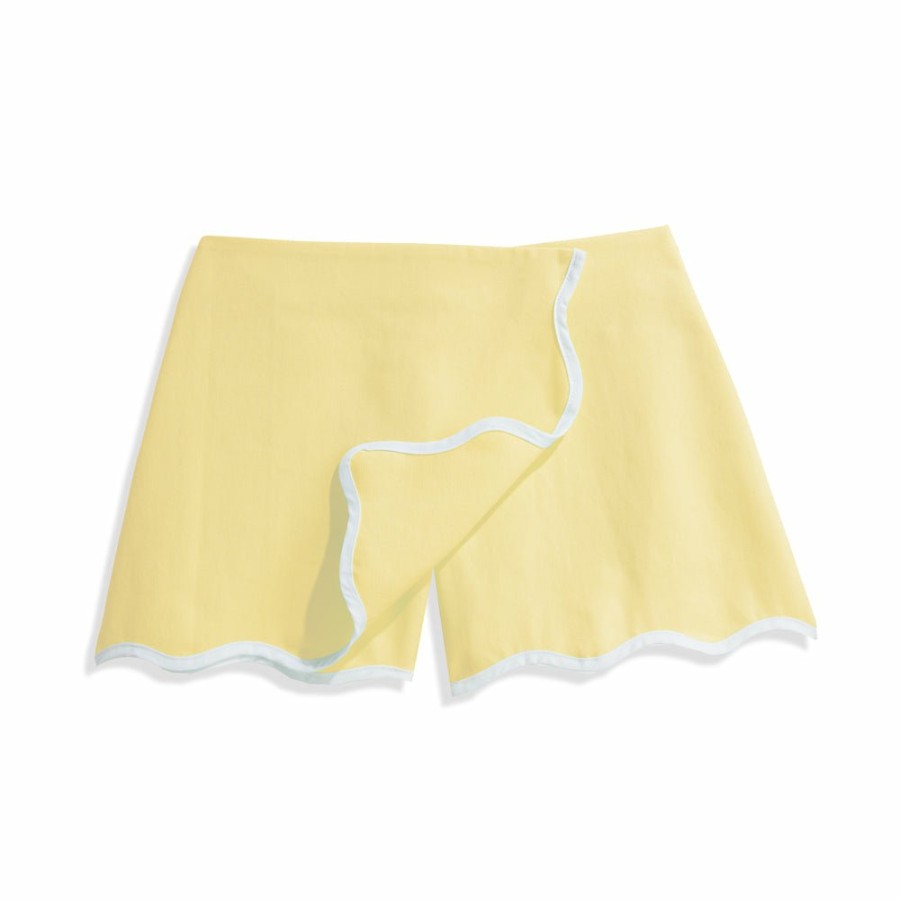 GIRLS Icat | Twill Scalloped Tennis Skort