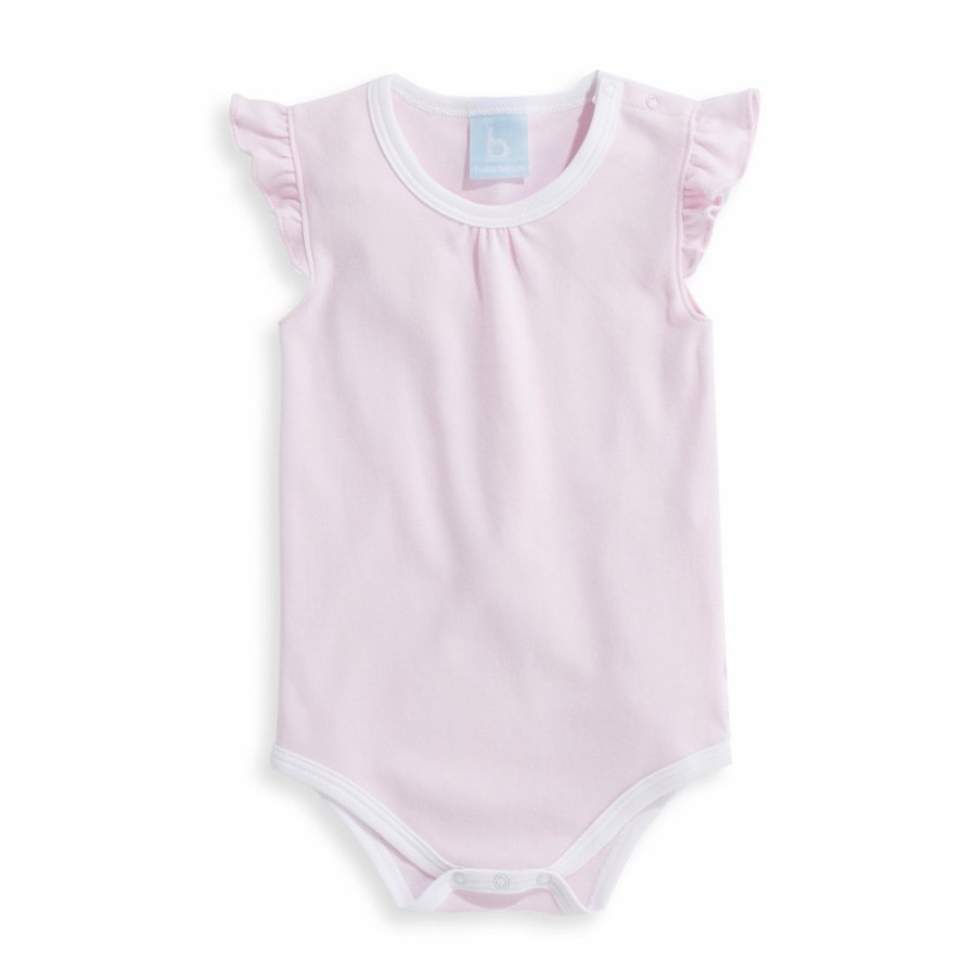 BABY GIRLS Cottonwel | Bliss Flutter Sleeve Pima Onesie