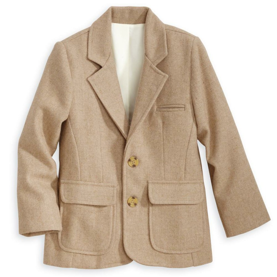 BOYS Misbordados | Wool Blazer -- Camel