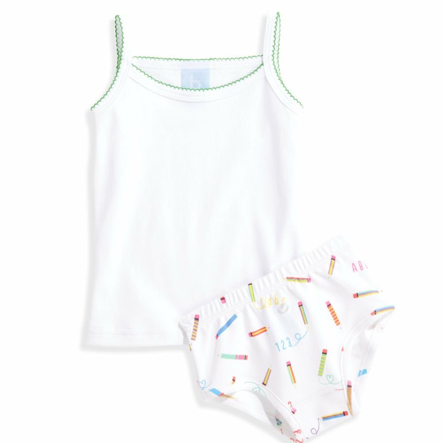 GIRLS Cottonwel | Printed Pima Cami & Undie Set