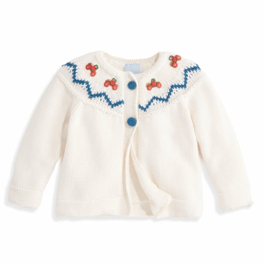 GIRLS Ethnic Fashion | Applique Vintage Car Cardigan