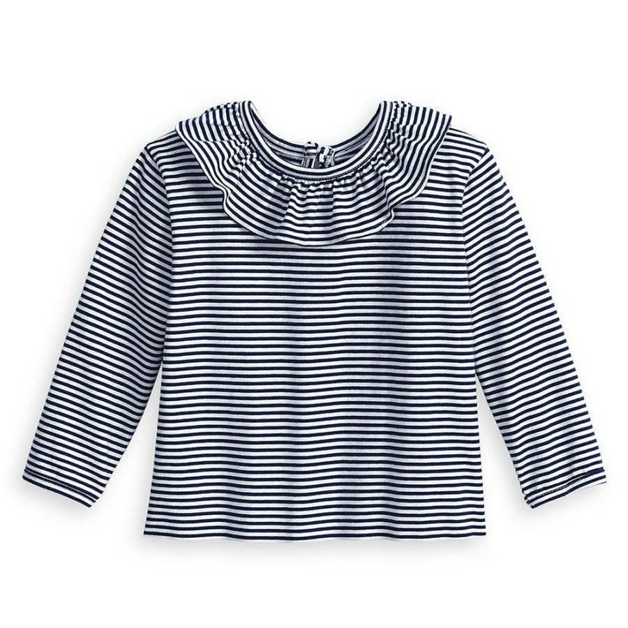 GIRLS Misbordados | Ruffled Jersey Blouse