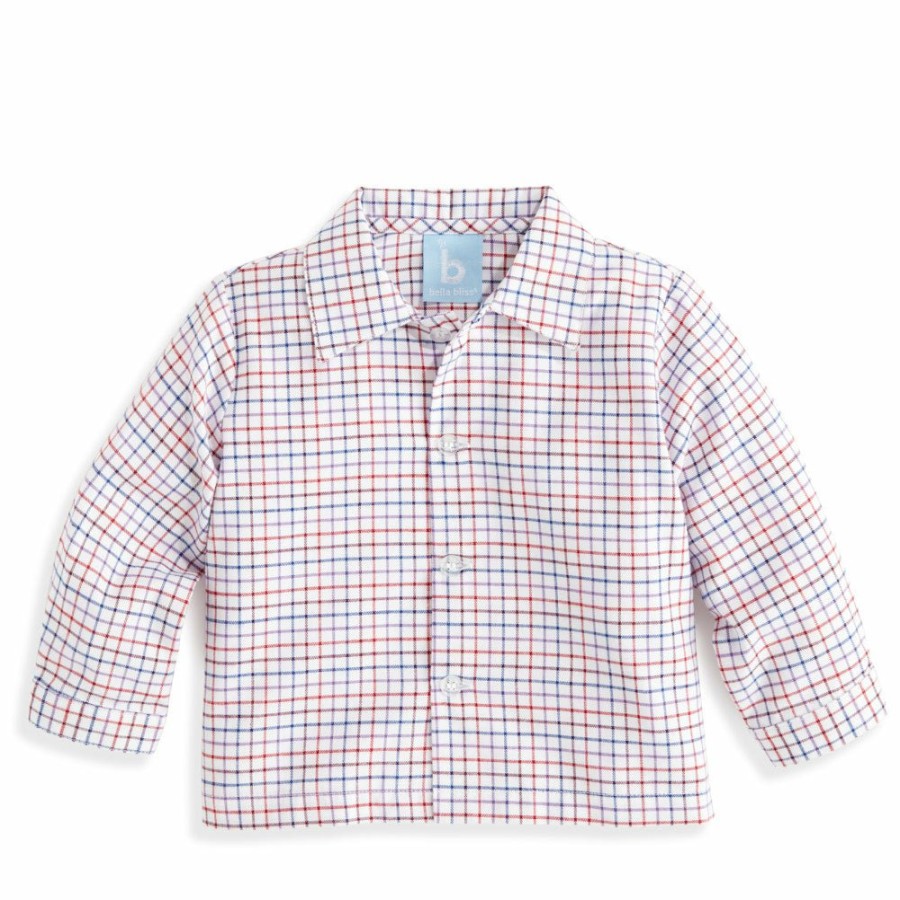 BOYS Icat | Eton Long Sleeve Dress Shirt