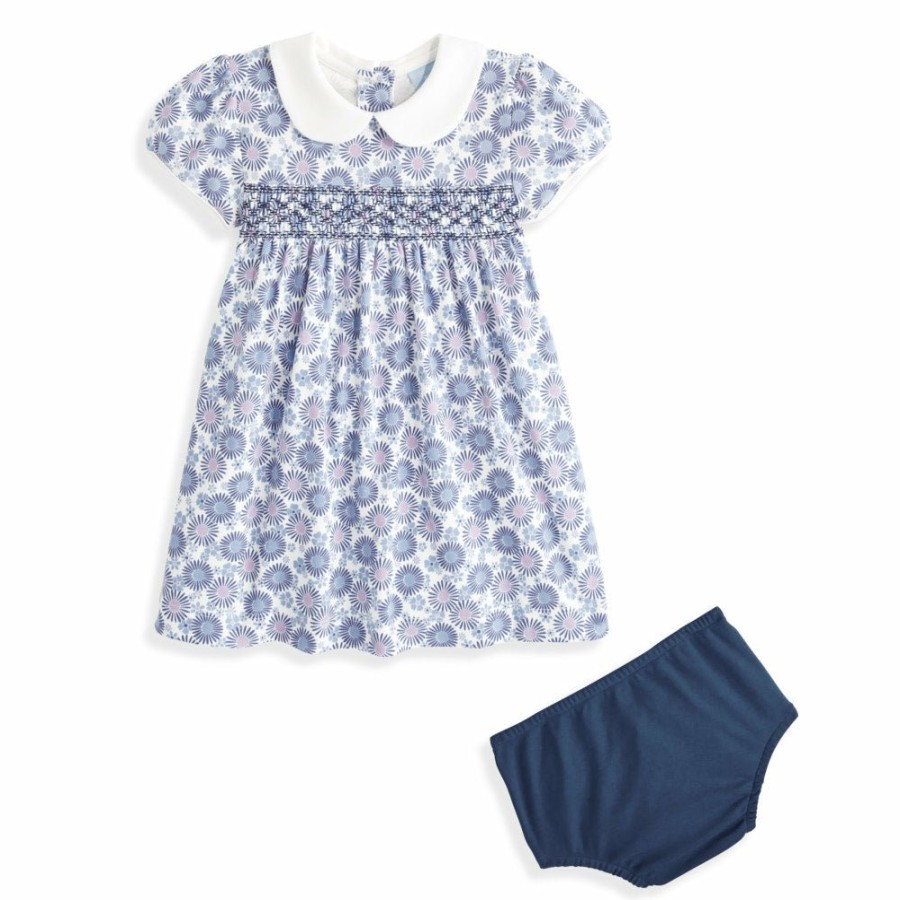 BABY GIRLS Cottonwel | Smocked Pima Bloomer Set