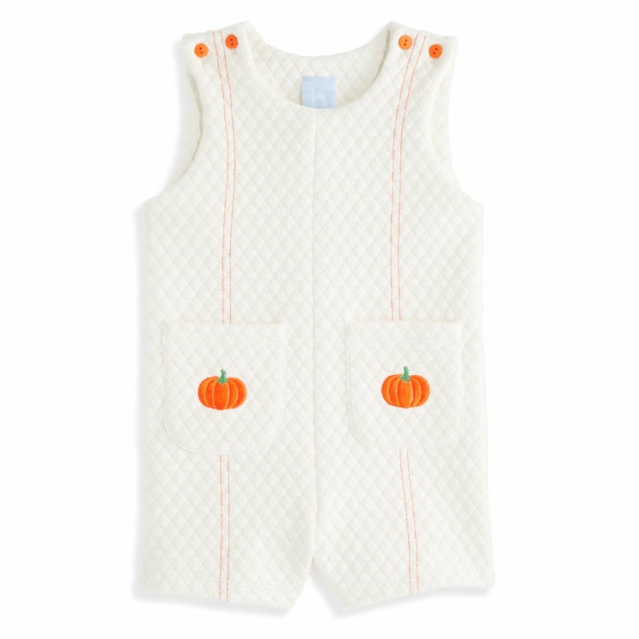 BOYS Misbordados | Quilted Pumpkin Romper