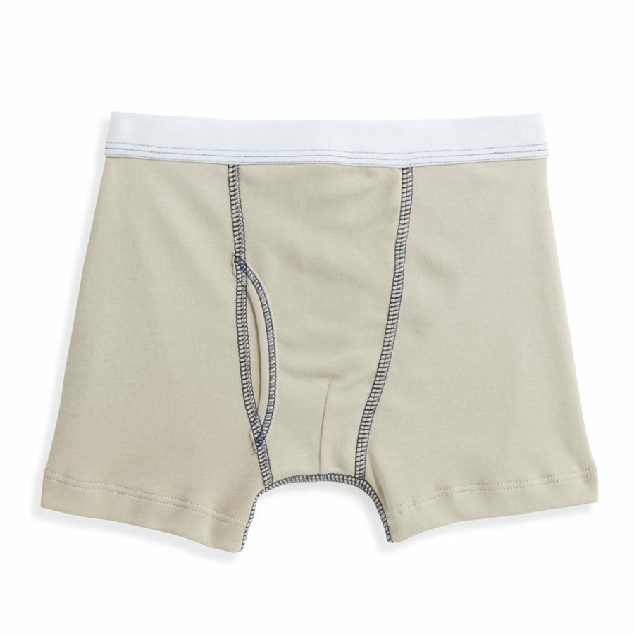 BOYS Cottonwel | Contrast Trim Pima Boxer Brief