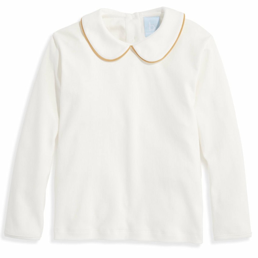 GIRLS Cottonwel | Long Sleeve Pima Peter Pan Tee