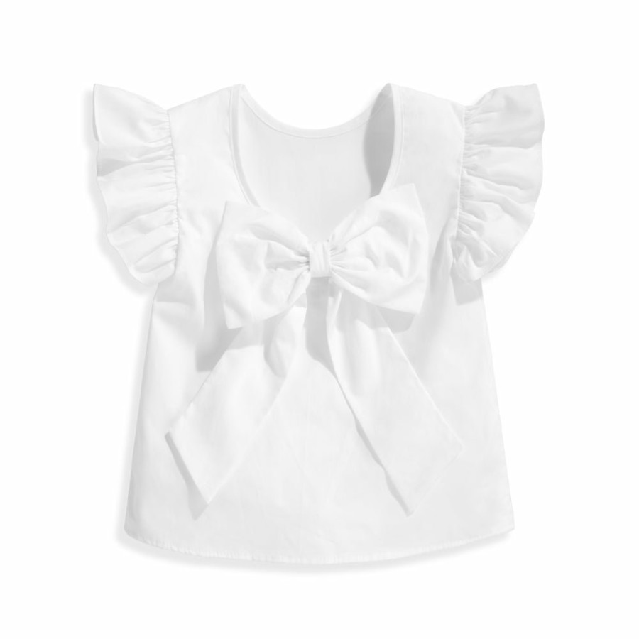 GIRLS Misbordados | Back Bow Blouse