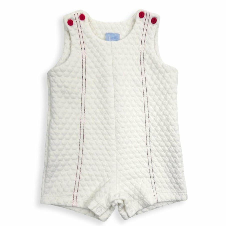 BOYS Misbordados | Quilted Heartly Romper