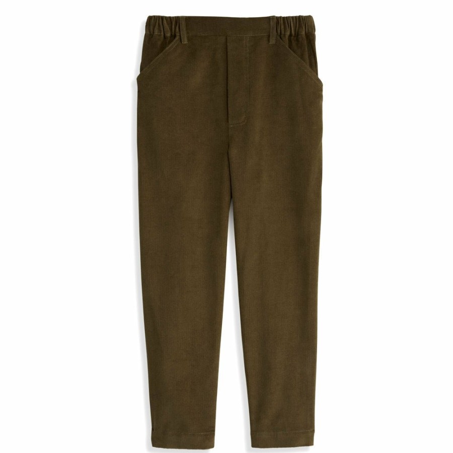 BOYS Icat | Corduroy Faux Zip Pant