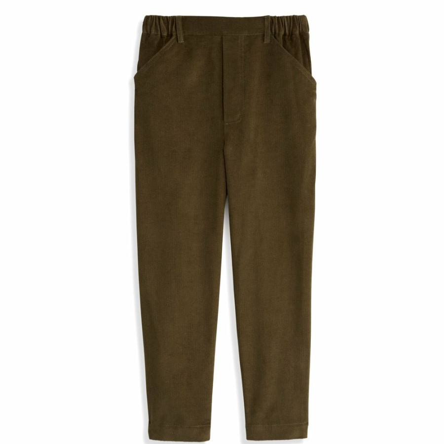 BOYS Icat | Corduroy Faux Zip Pant