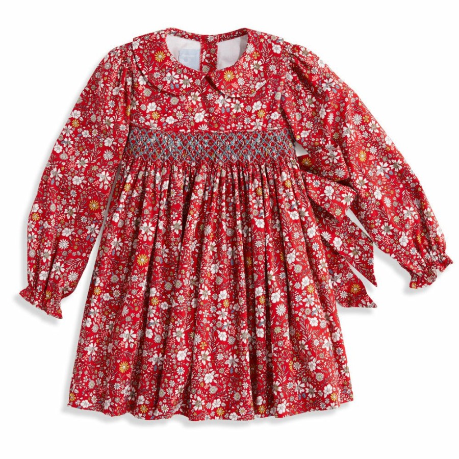 GIRLS Misbordados | Smocked Peter Pan Dress