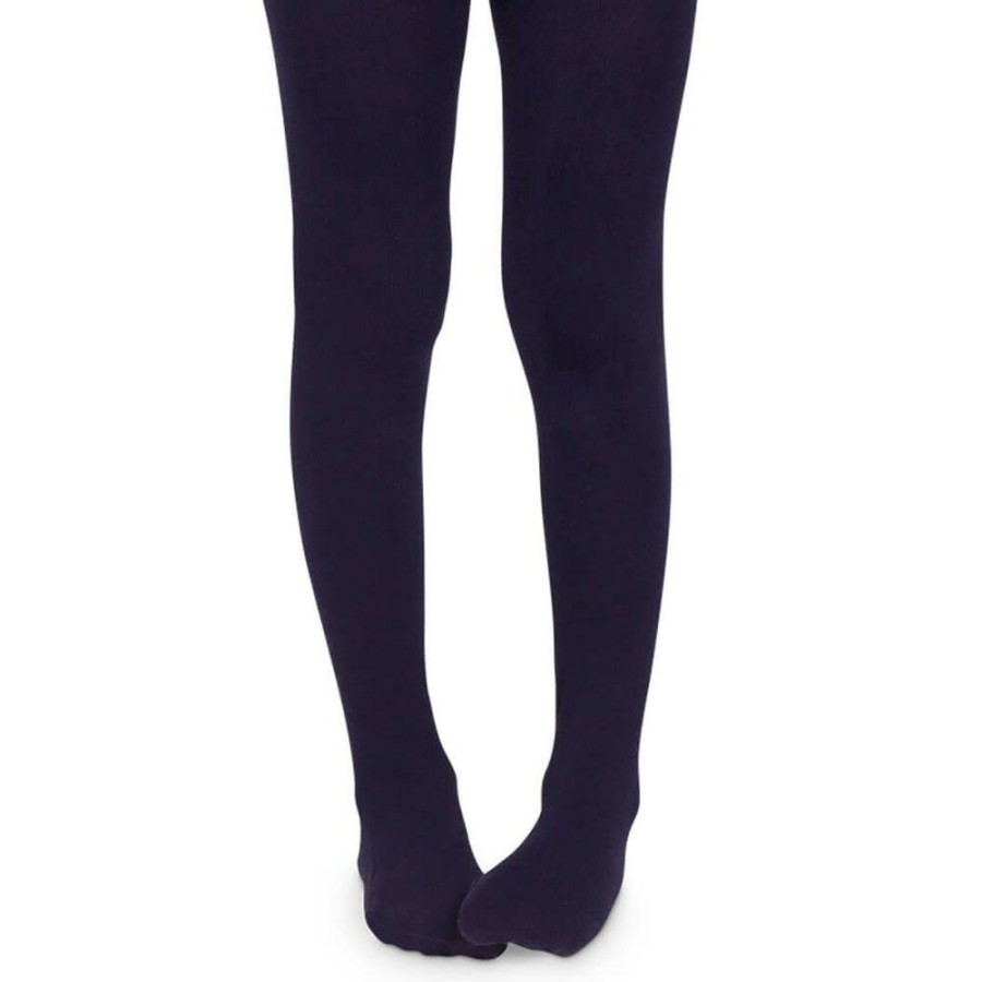 ACCESSORIES Jefferies | Girls' Navy Basic Tights