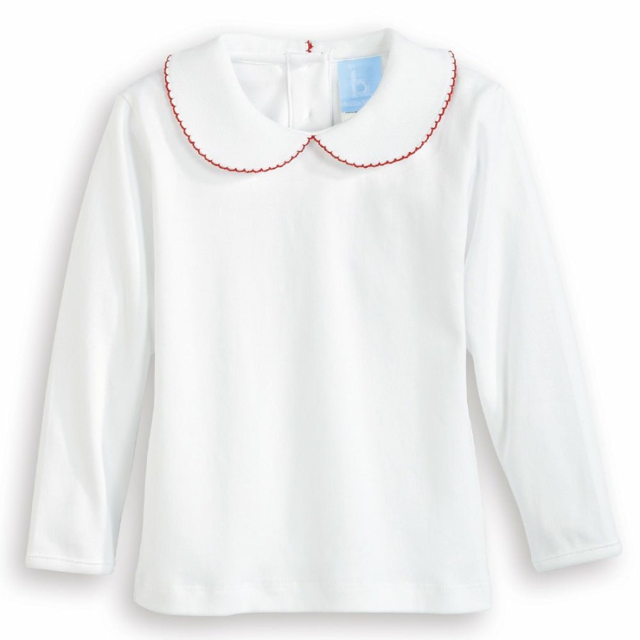 GIRLS Cottonwel | Long Sleeve Pima Peter Pan Tee