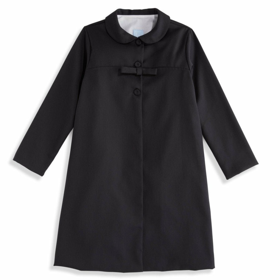 GIRLS Misbordados | Dress Coat With Bow