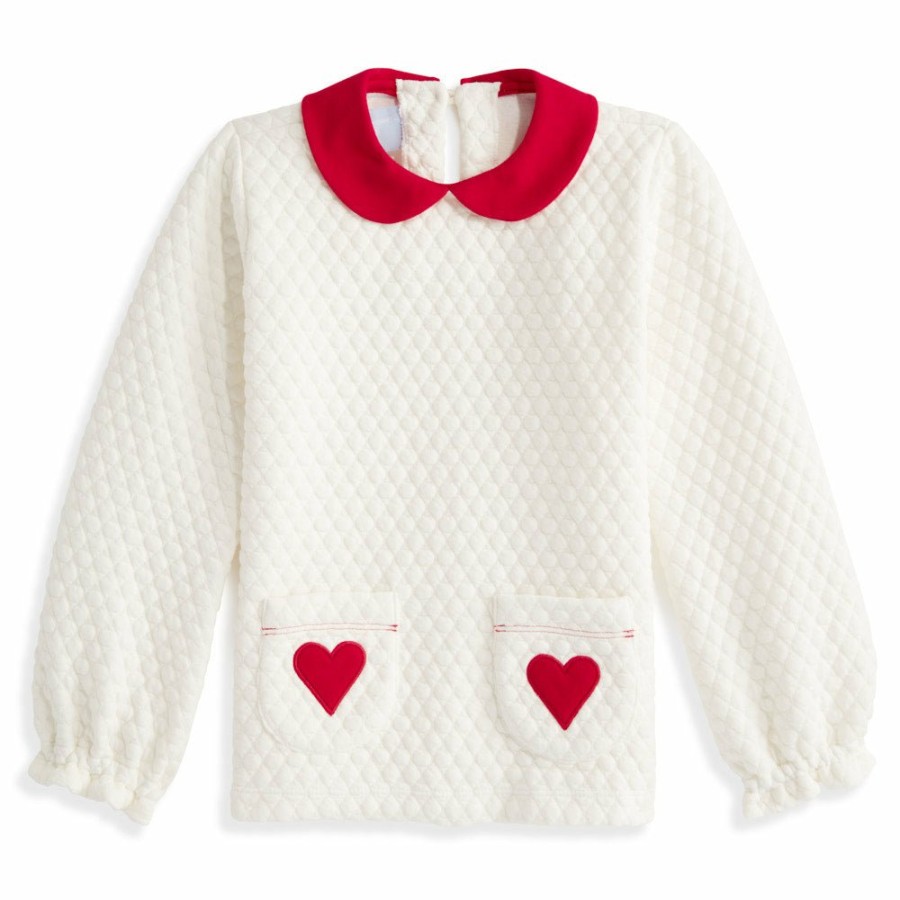 BABY GIRLS Misbordados | Embroidered Quilted Jersey Pullover