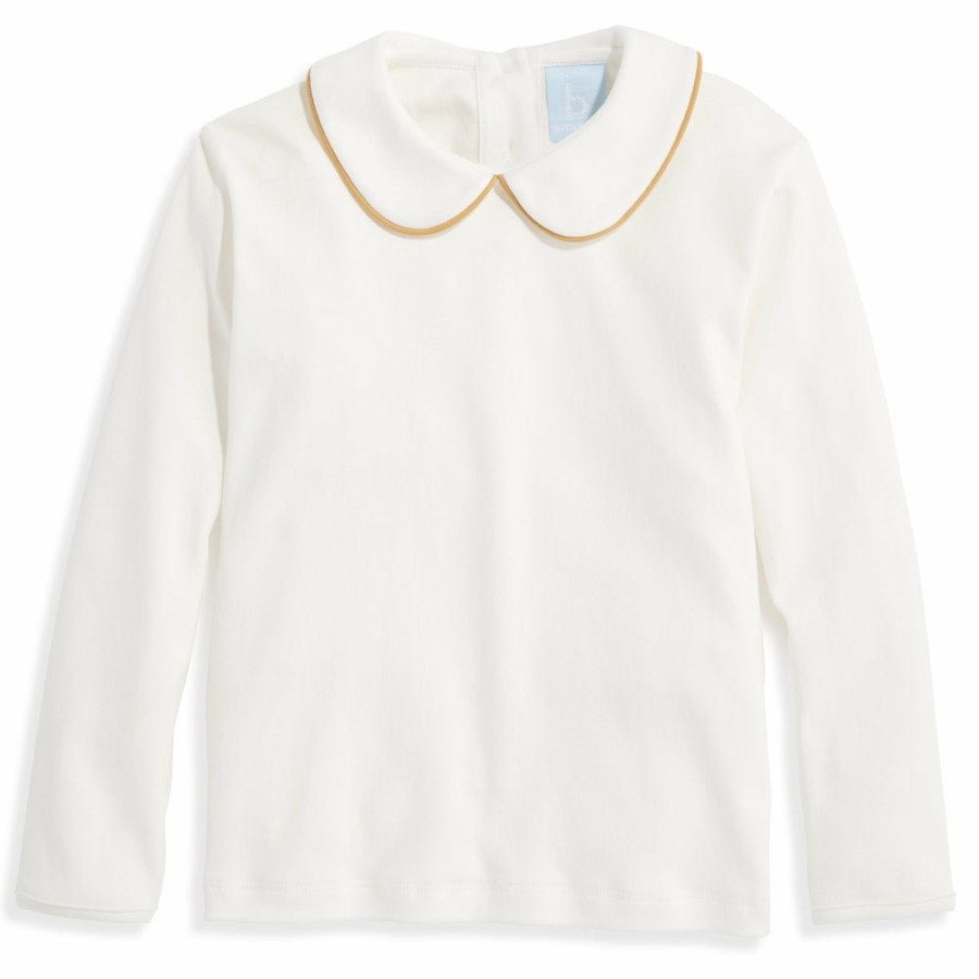 BABY BOYS Cottonwel | Long Sleeve Pima Peter Pan Tee