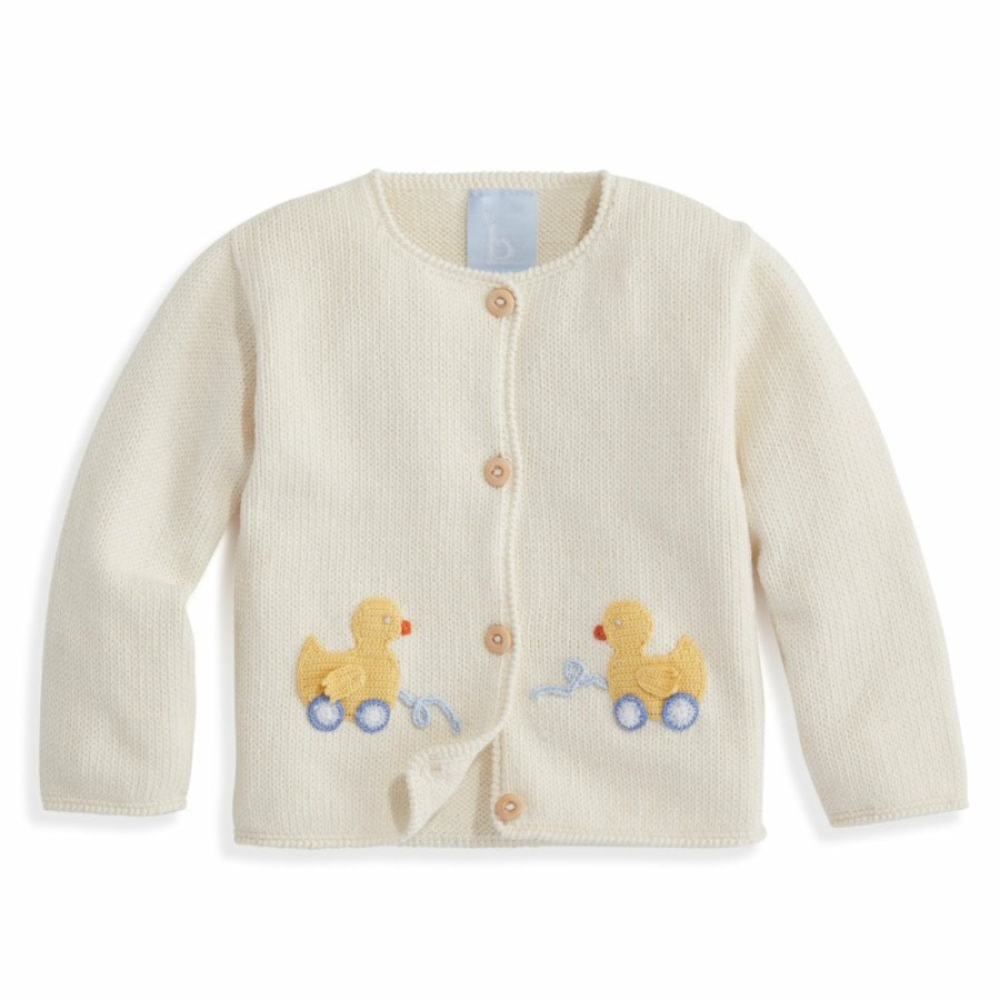 BABY GIRLS Ethnic Fashion | Applique Duckie Cardigan