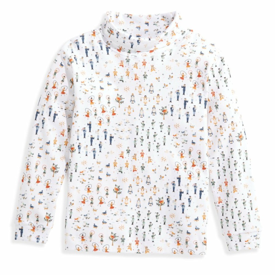 BOYS Cottonwel | Printed Pima Turtleneck