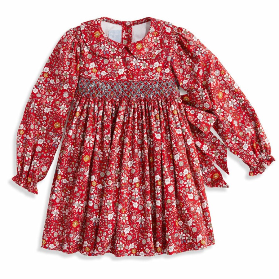 BABY GIRLS Misbordados | Smocked Peter Pan Dress