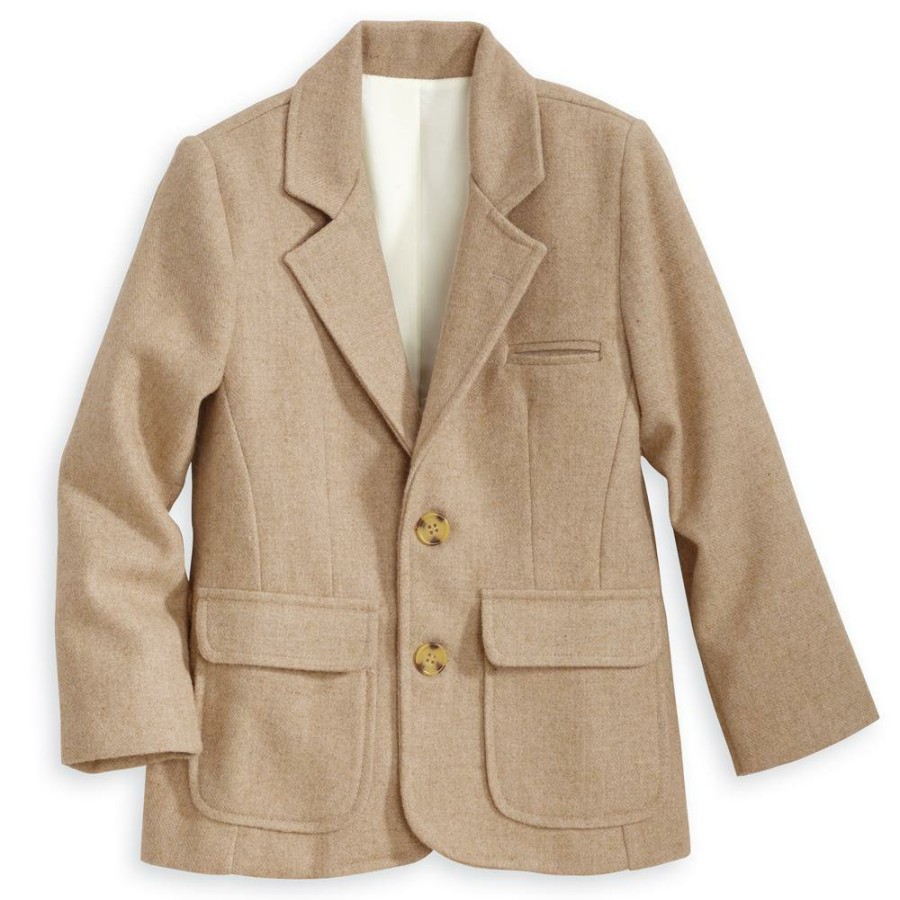 BOYS Misbordados | Wool Blazer -- Camel