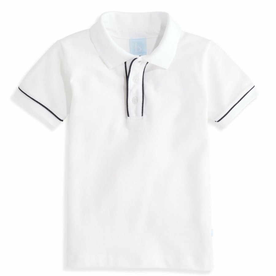 BOYS Cottonwel | Contrast Trim Pique Polo